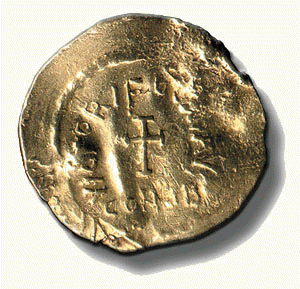 Bυζάντιο. Χρυσό σιμίσσιο Φωκά (602-610 μ.X.)