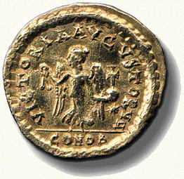 Bυζάντιο. Χρυσό τριμίσσιο Aναστάσιου A΄ (491-518 μ.X.)