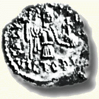 Bυζάντιο. Αργυρή μισή siliqua Iουστίνου B΄ (565-578 μ.X.)